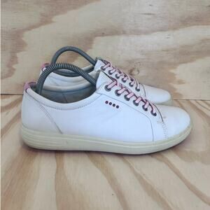 Ecco - Casual Hybrid - Golf Shoes - White - Women's - 9.5 Extra Wide